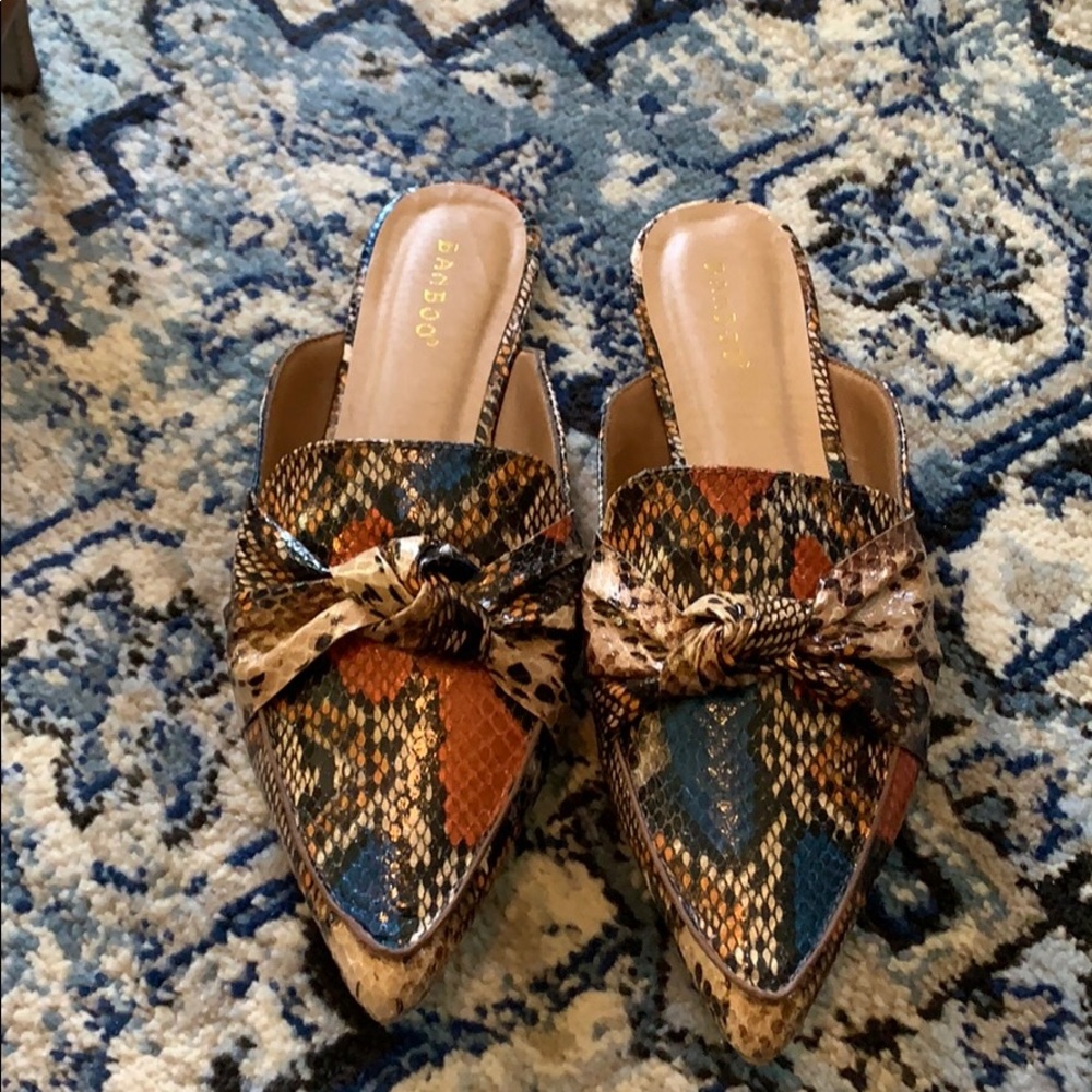 Brand new mules